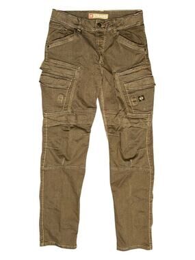 Strauss Men's Size 34 x 34 Sepia Cargo Utility Pockets Heavy Duty Work Pants